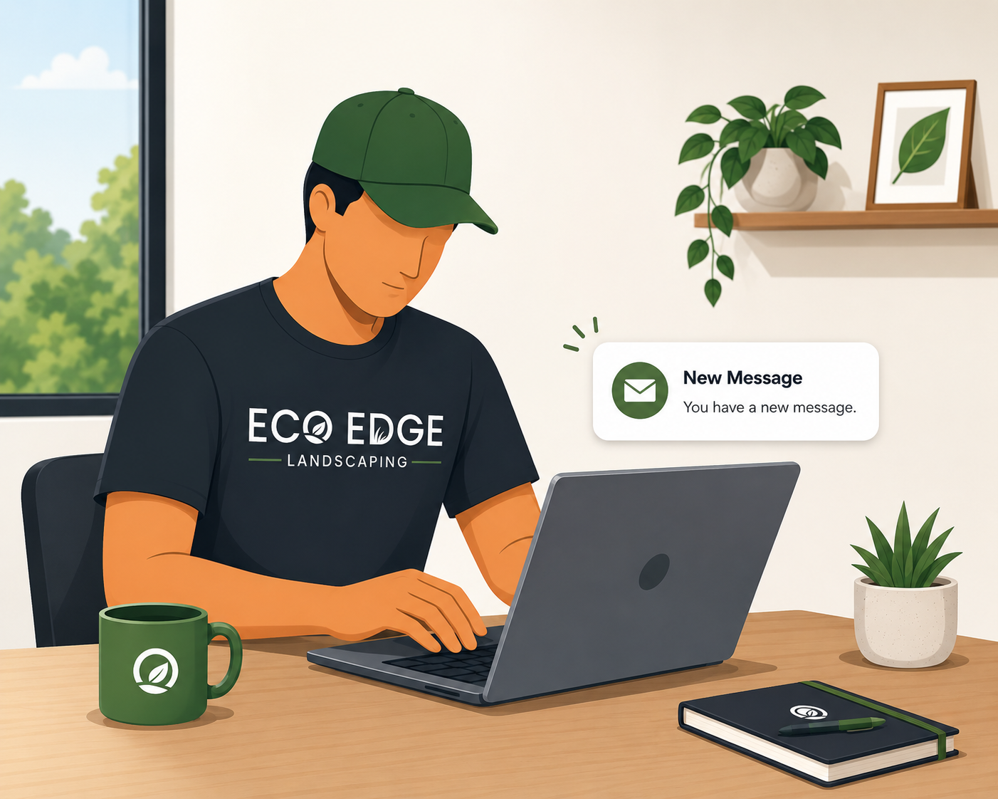 Get in touch illustration